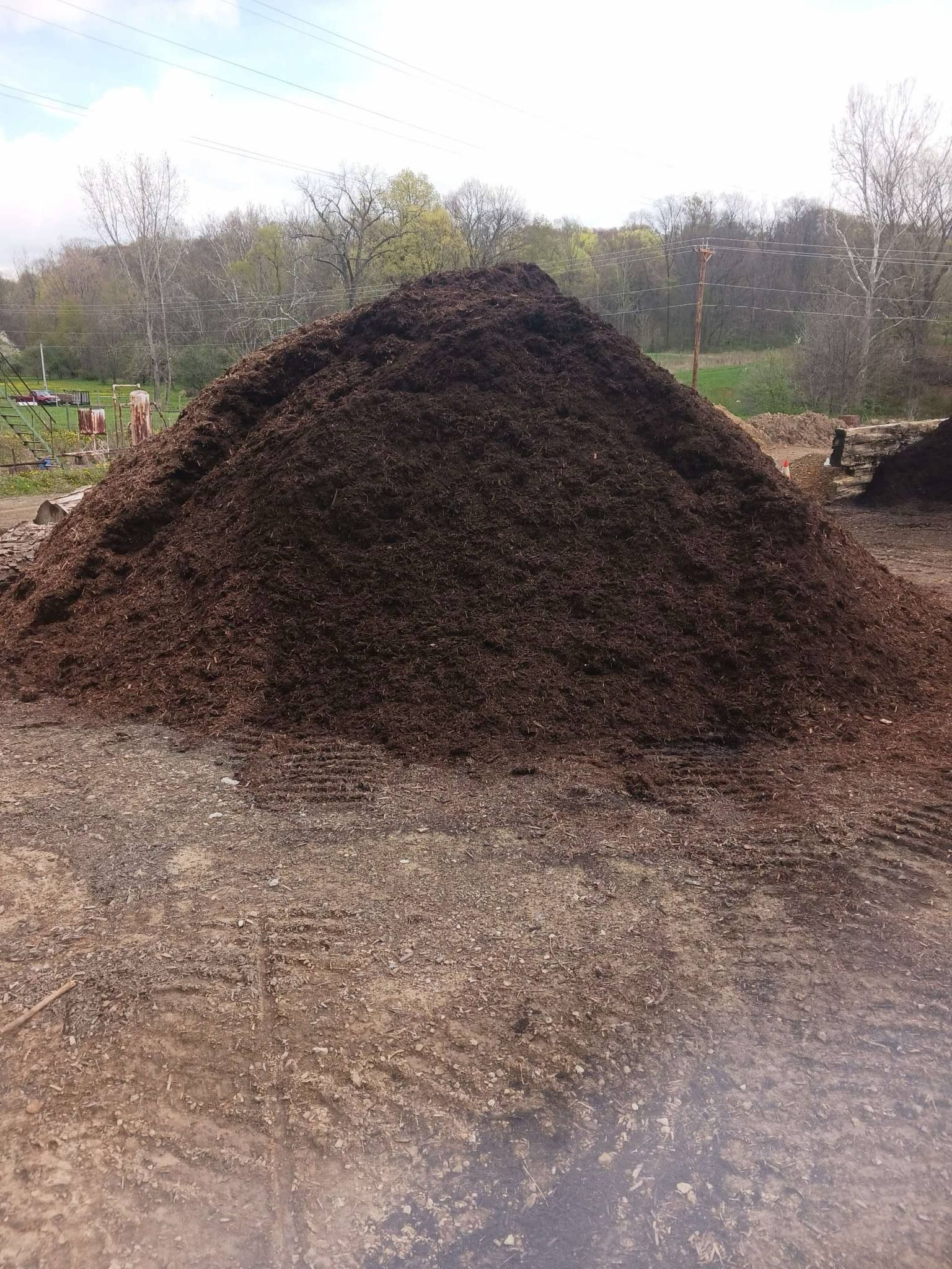 Natural Mulch Pile
